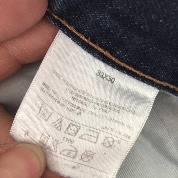 OLD NAVY SLIM/STRETCH JEANS 33/30 - Picture 4 of 6
